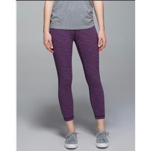 Lululemon Wunder Under Crop